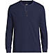 Men's Tall Long Sleeve Comfort-First Thermal Waffle Henley, Front