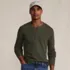 Men's Long Sleeve Thermal Waffle Henley, alternative image