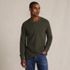 Men's Long Sleeve Thermal Waffle Henley, Front