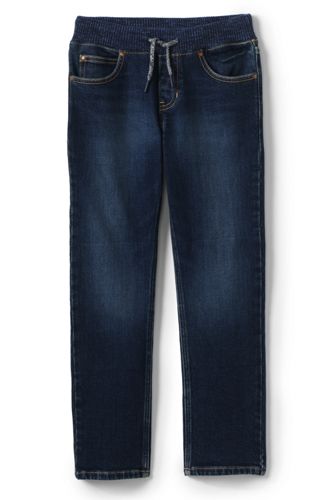 boys husky pull on jeans