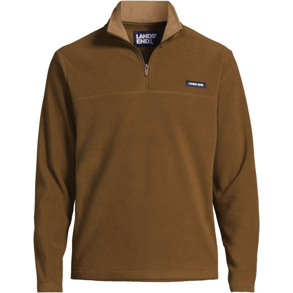 Men's Anyweather Fleece Quarter Zip Pullover | Lands' End