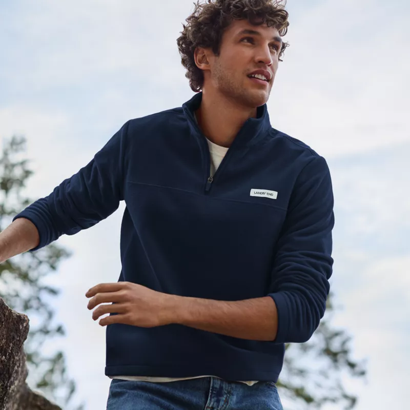 Men's Anyweather Fleece Quarter Zip Pullover, alternative image