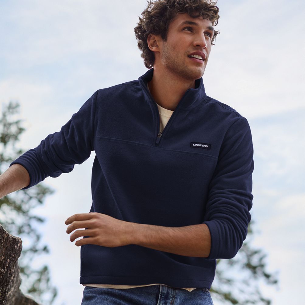 Men's quarter zip clearance pullover