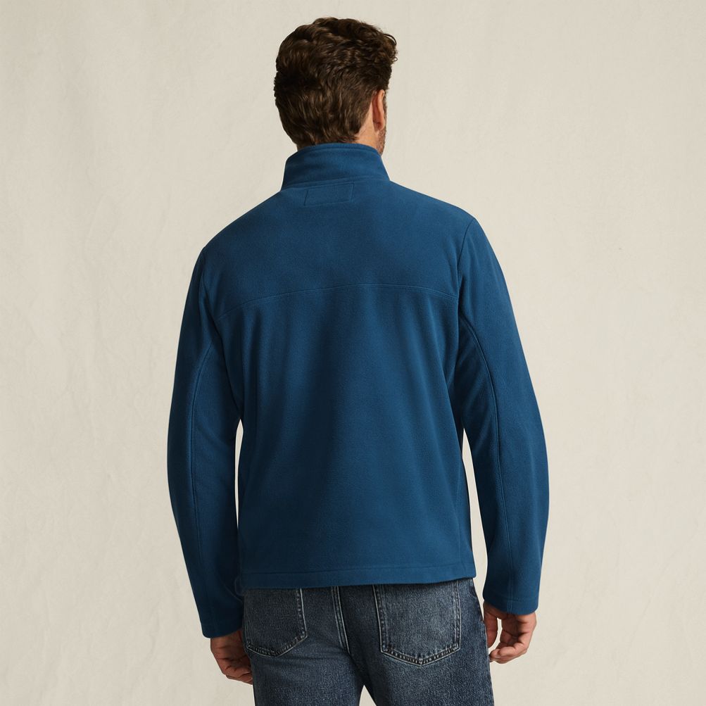 Men's Anyweather Fleece Quarter Zip Pullover | Lands' End