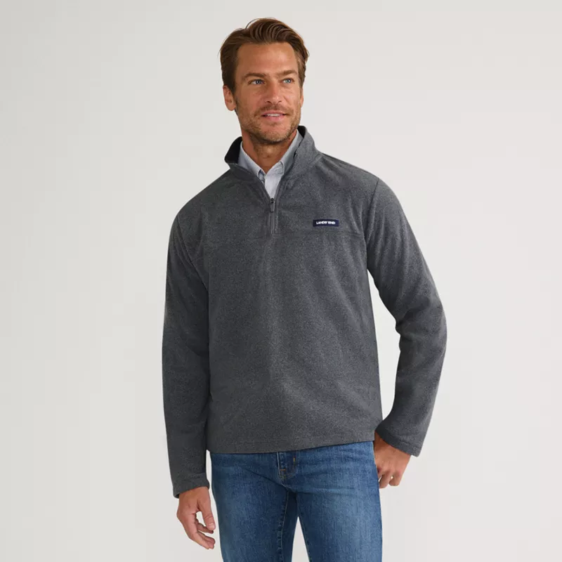 Men's Anyweather Fleece Quarter Zip Pullover, Front