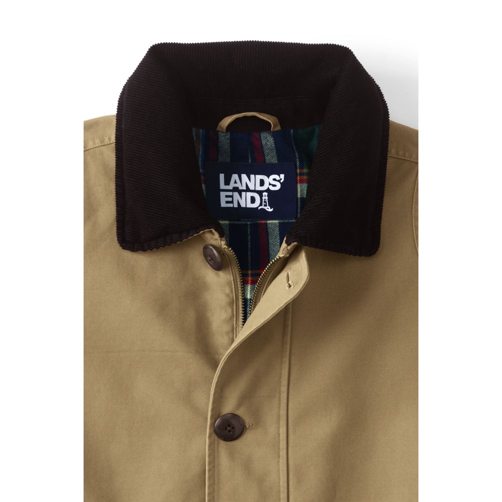 Lands end men on sale coat