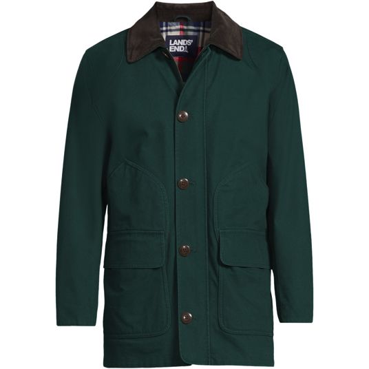 Lands end men's coats sale best sale