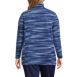 Women's Plus Size Fleece Full Zip Jacket, Back