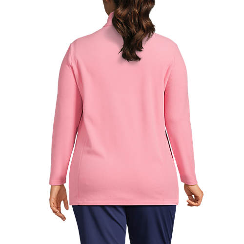 Women's Plus Size Fleece Full Zip Jacket - Secondary