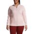 Women's Plus Size Anyweather Fleece Full Zip Jacket, Front