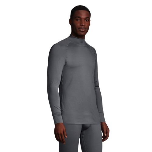 Men Sports Trousers Thermal Long Sleeve T-Shirts Underwear Basic Layer Plus Size 