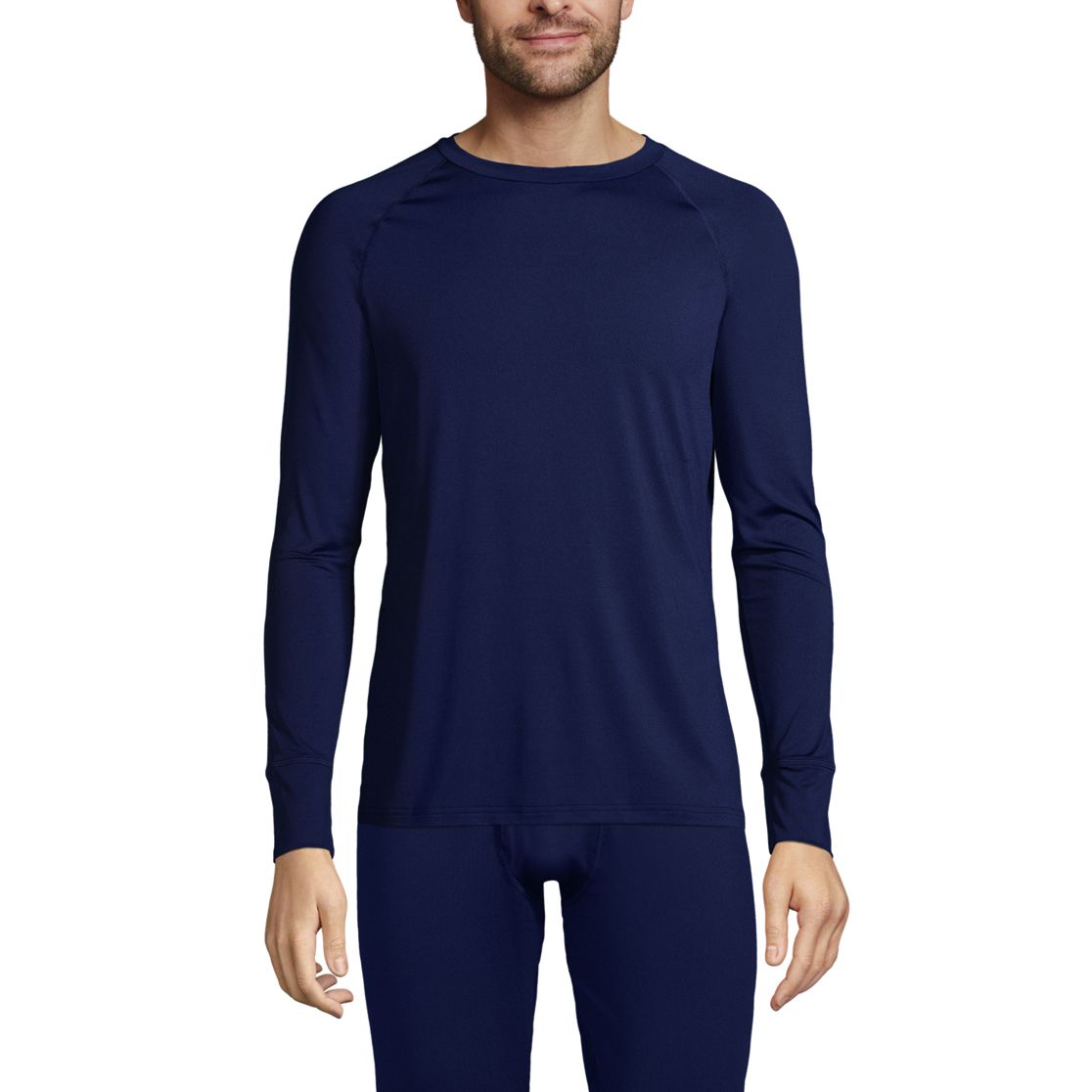 Men's Stretch Thermaskin Long Underwear Crew Base Layer