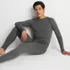 Men's Stretch Thermaskin Long Underwear Crew Base Layer, alternative image