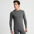 Men's Stretch Thermaskin Long Underwear Crew Base Layer, Front