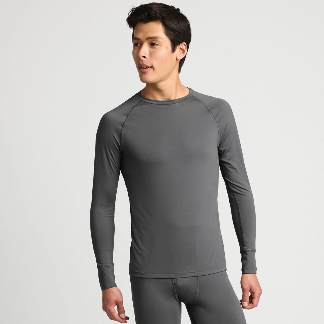 Men's Stretch Thermaskin Long Underwear Crew Base Layer