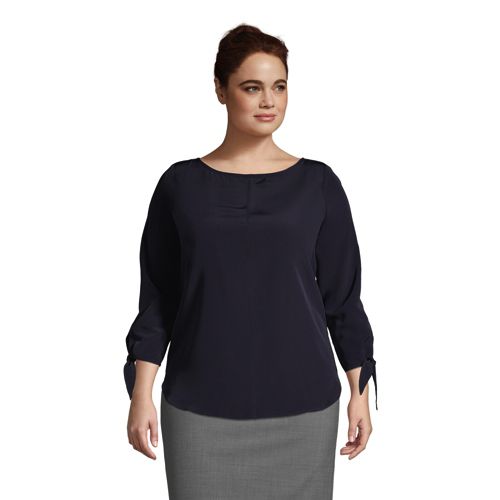 Womens plus size formal 2024 tops