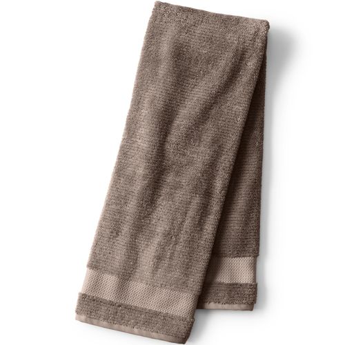 Premium Supima Cotton Bath Towel - Lands' End - White