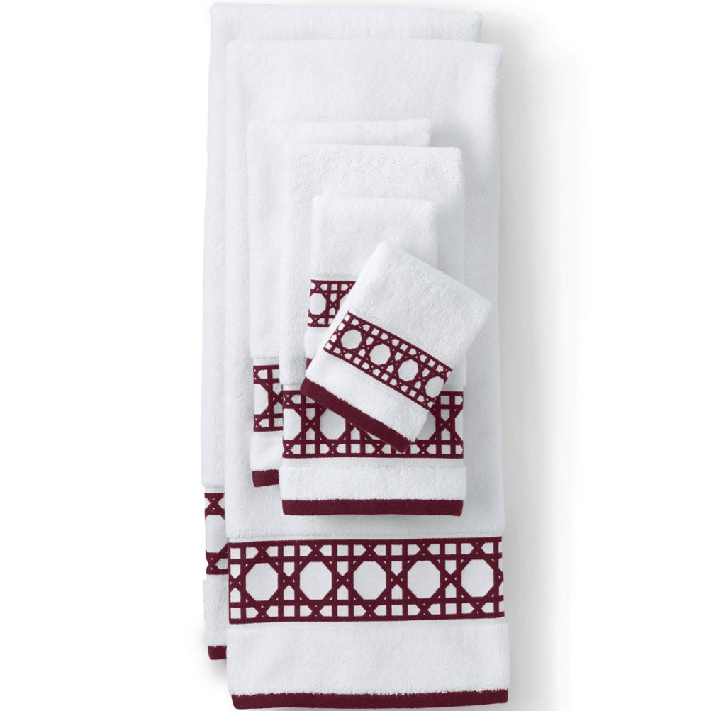 Supima Cotton Bath Towel White - Two Towels