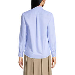 Women's Adaptive Long Sleeve Oxford Dress Shirt, Back