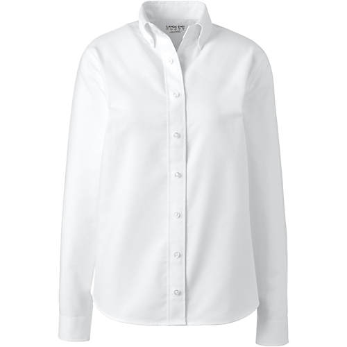 Women's Adaptive Long Sleeve Oxford Dress Shirt - Secondary