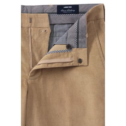 Men's Traditional Fit Stretch Fine Wale Corduroy Dress Pants - image 3