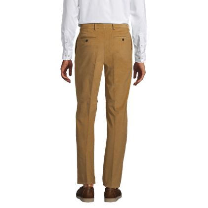 Men's Traditional Fit Stretch Fine Wale Corduroy Dress Pants - image 2