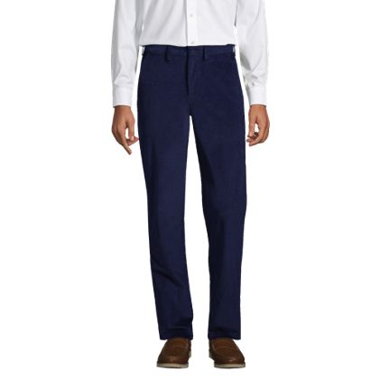 Men's Traditional Fit Stretch Fine Wale Corduroy Dress Pants - image 1