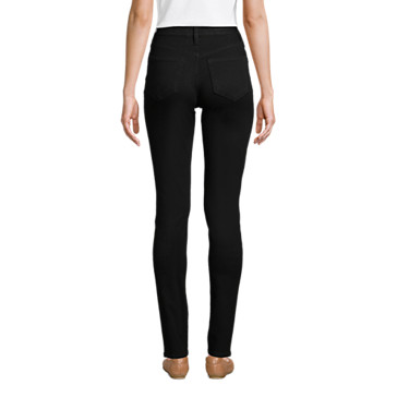 Schwarze Slim Fit 360° Stretch Jeans für Damen image number 2