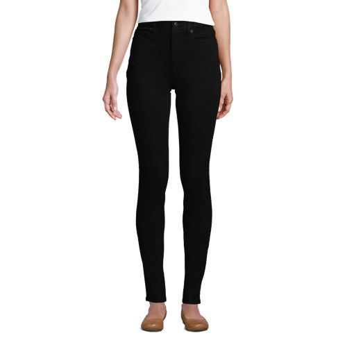 high rise black jeggings