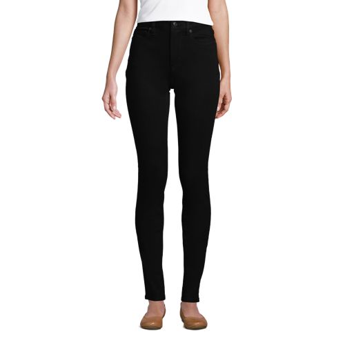 Schwarze Slim Fit 360° Stretch Jeans für Damen