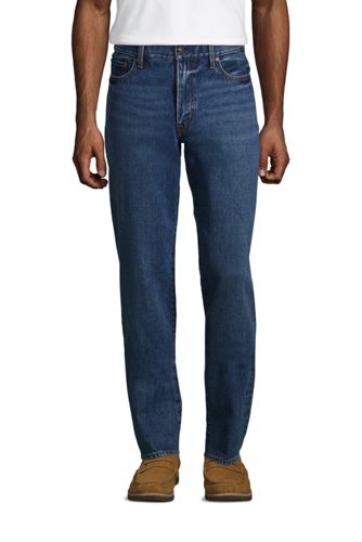 Men's Comfort Waist Jeans | Lands' End