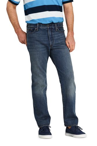 lands end men's comfort waist jeans