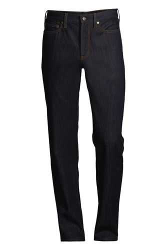 lands end mens black jeans