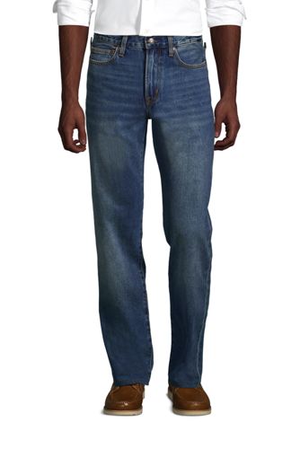 lands end men's flannel lined jeans