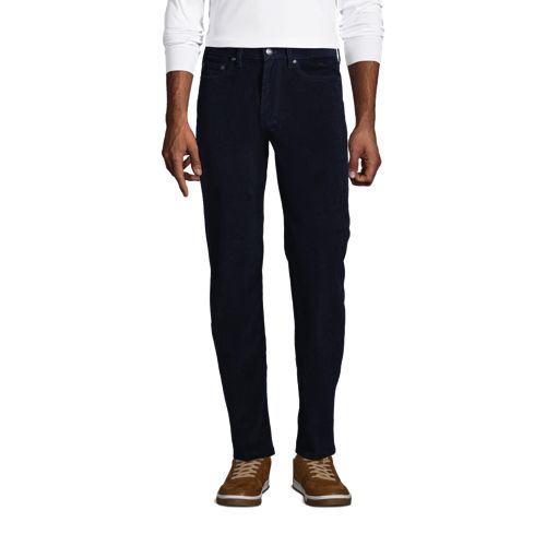 Mens Traditional Fit Comfort-First Washed Corduroy Pants | Lands' End