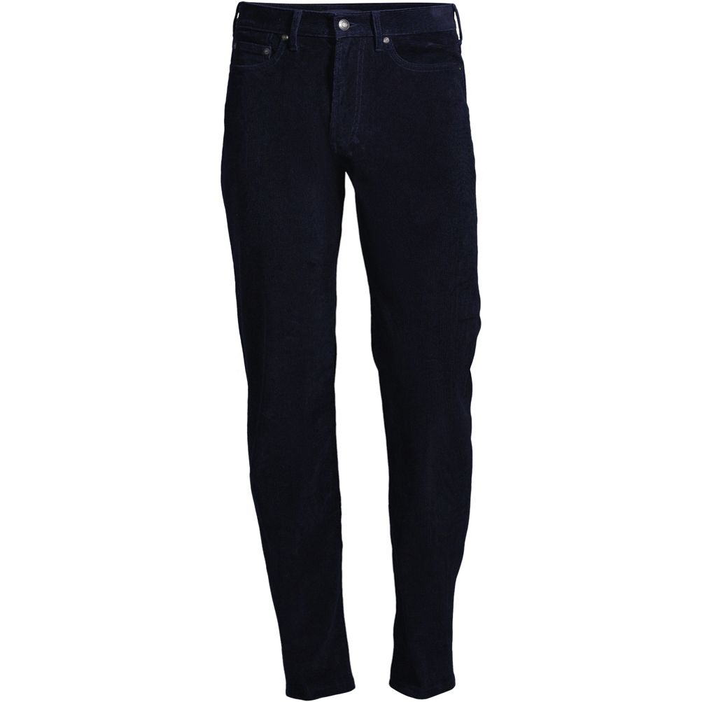 Mens Traditional Fit Comfort-First Washed Corduroy Pants