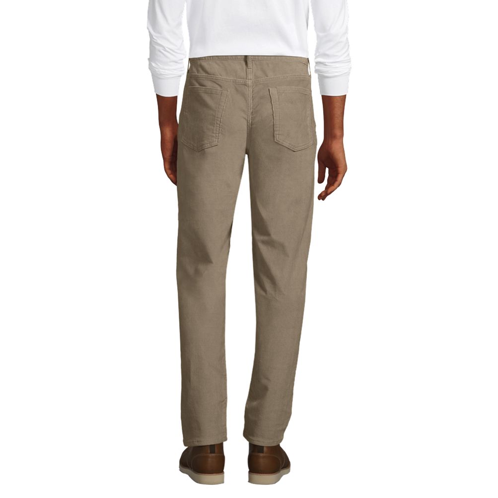 Mens Comfort Waist Comfort-First Washed Corduroy Pants