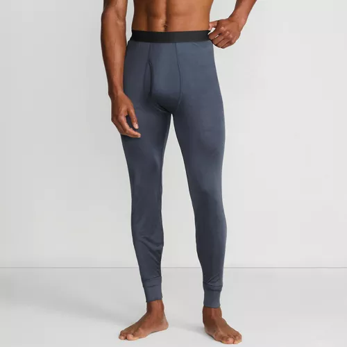 Men's Silk Long Underwear Pants, Front
