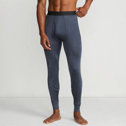 Men's Silk Long Underwear Pants - image 2