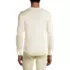 Men's Silk Long Underwear Crew Neck, Back