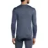 Men's Silk Long Underwear Crew Neck, Back