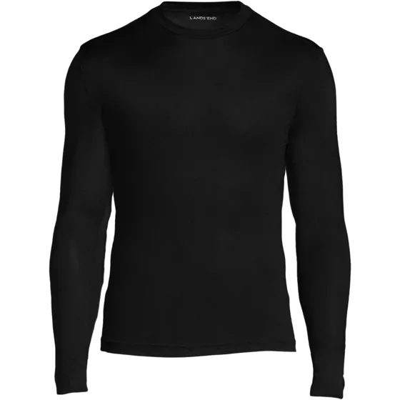 Men's Silk Long Underwear Crew Neck - primary