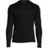 Men's Silk Long Underwear Crew Neck, Front