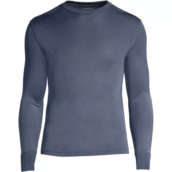Men's Big Silk Long Underwear Crew Neck - primary