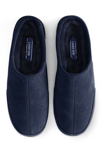 mens suede clogs