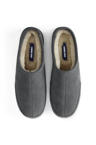 shearling clog slippers