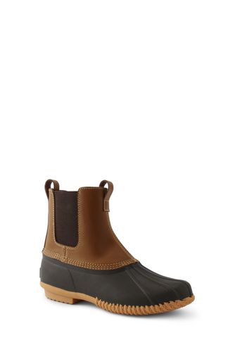 mens slip on duck boots