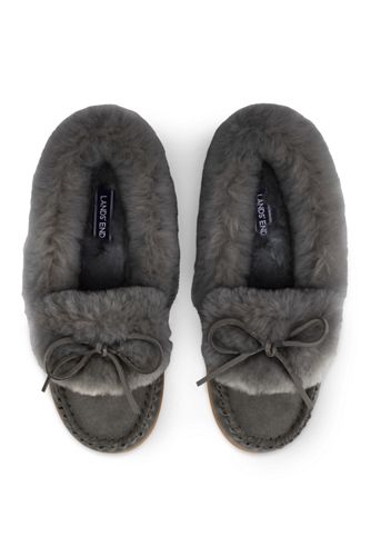 lands end moccasin slippers