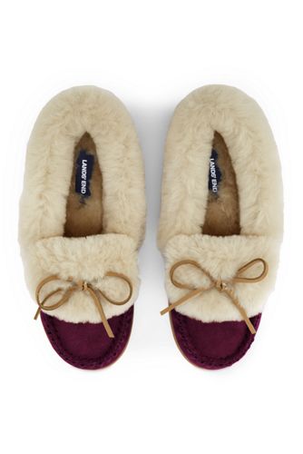 Women S Slippers Moc Slippers Cute Fleece Slippers