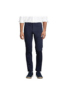 Le Chino Casual Slim Stretch Ourlets Sur-Mesure, Homme